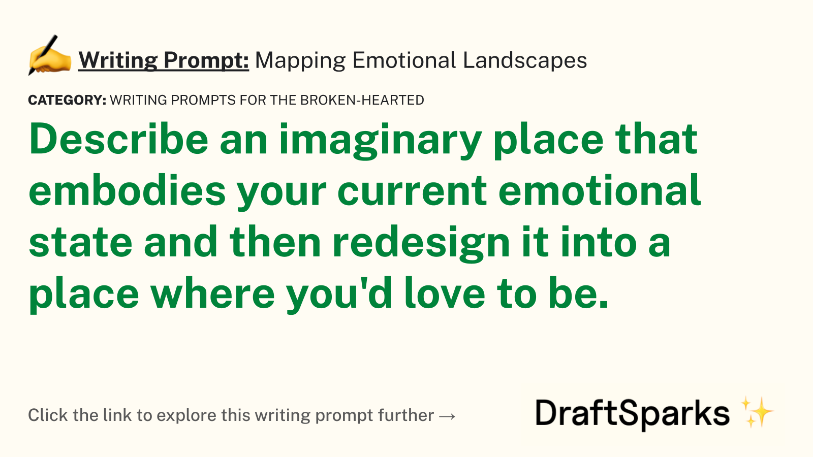 Mapping Emotional Landscapes