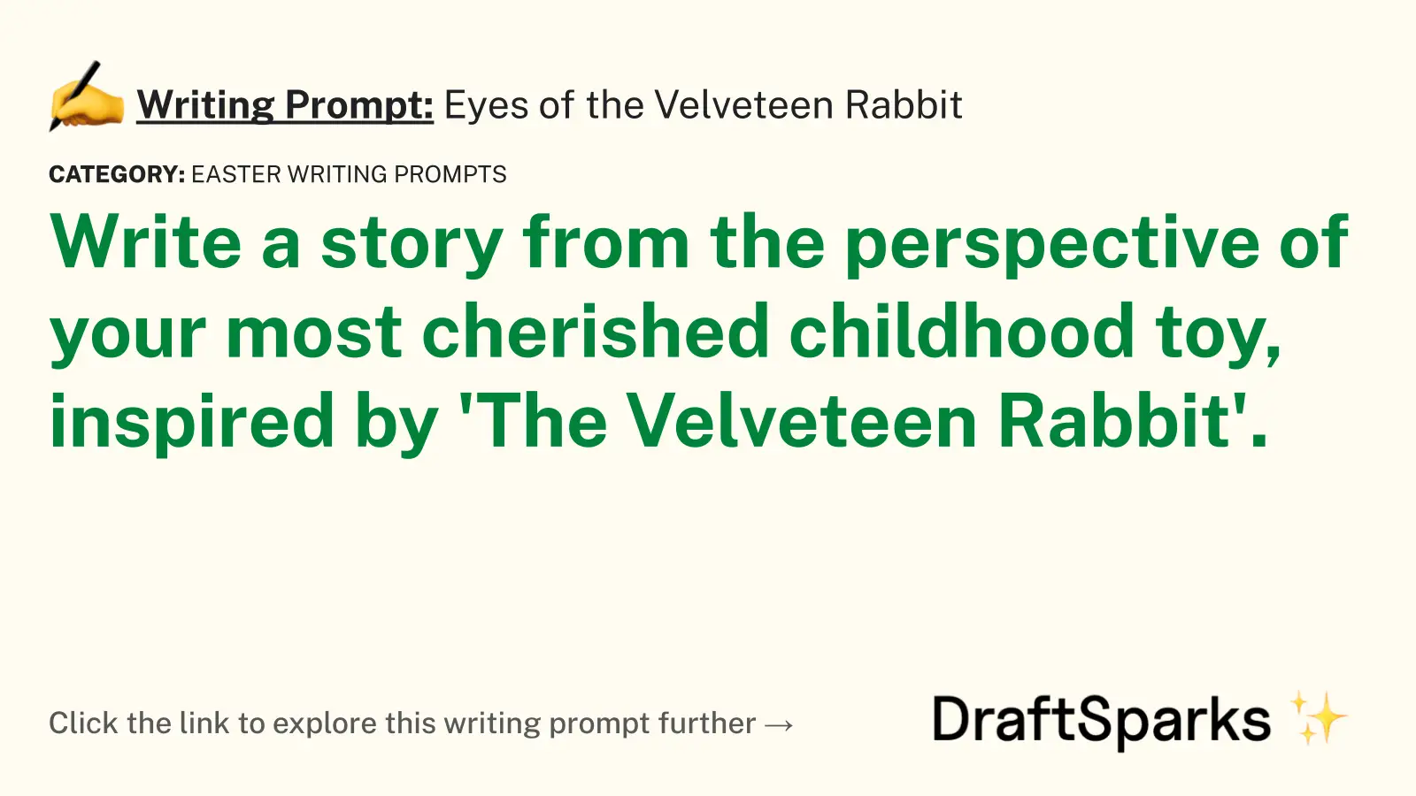 Eyes of the Velveteen Rabbit