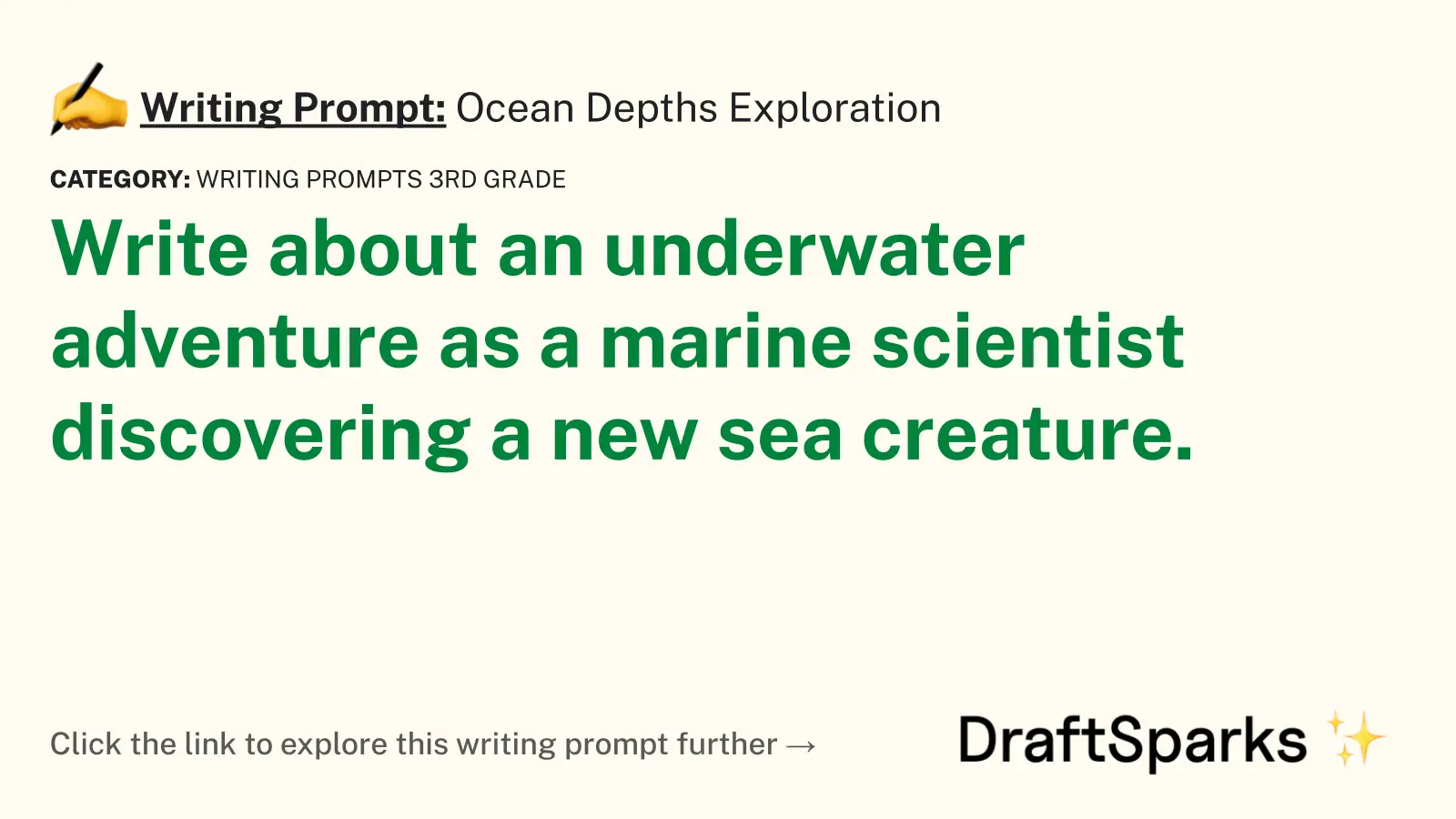 Ocean Depths Exploration