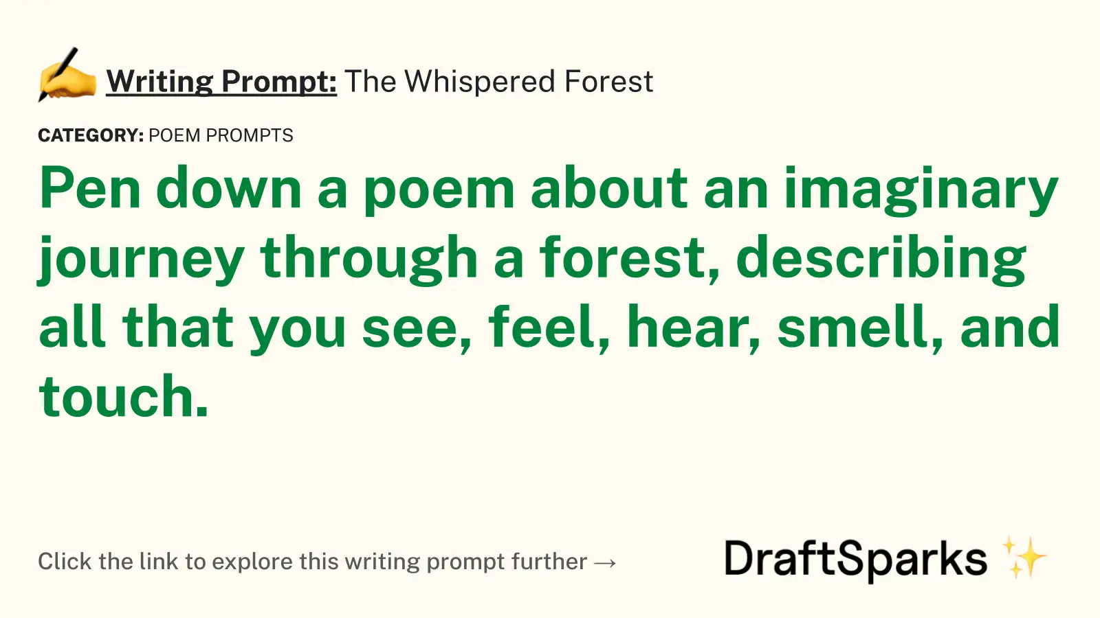 The Whispered Forest
