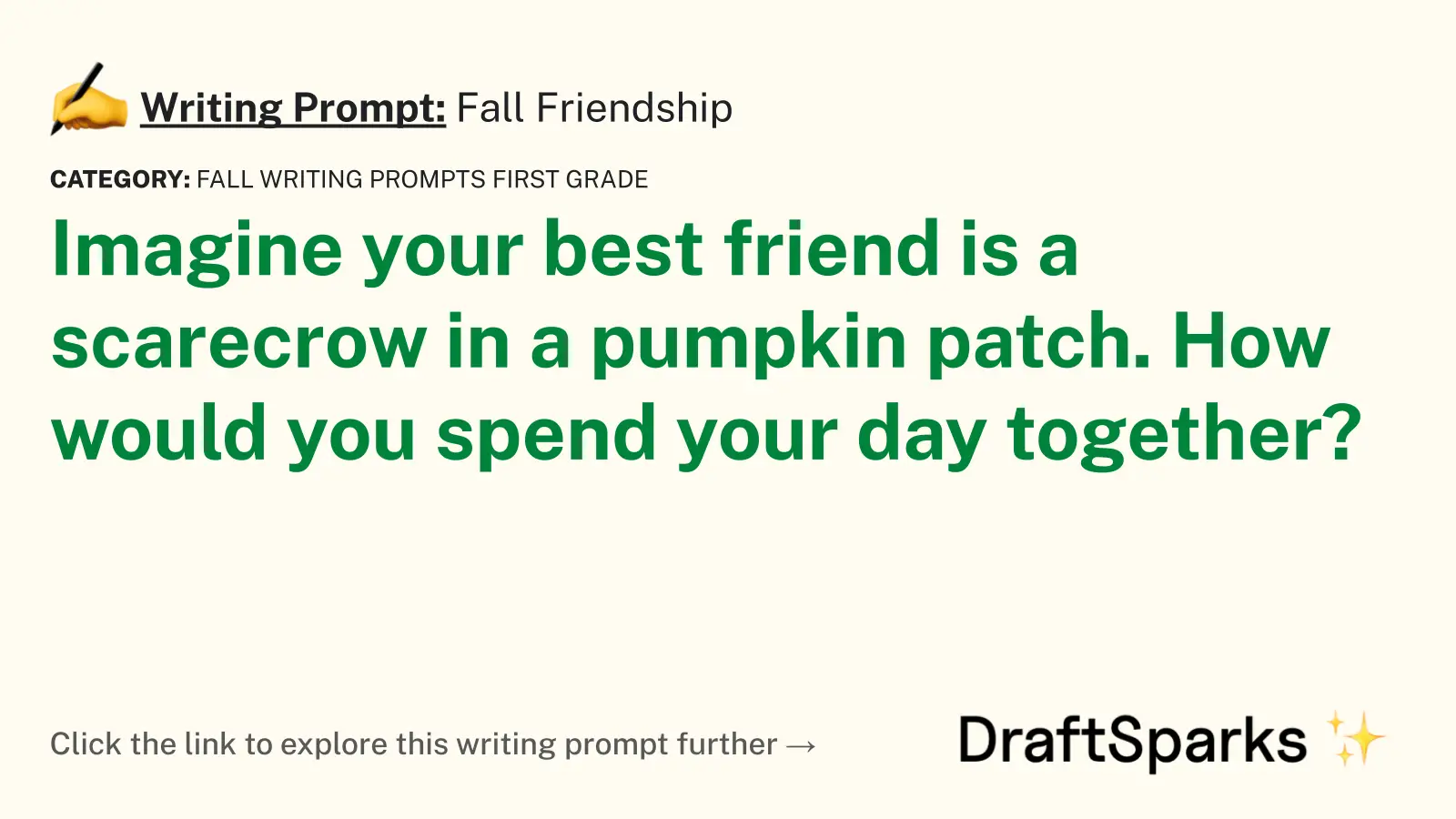 Fall Friendship