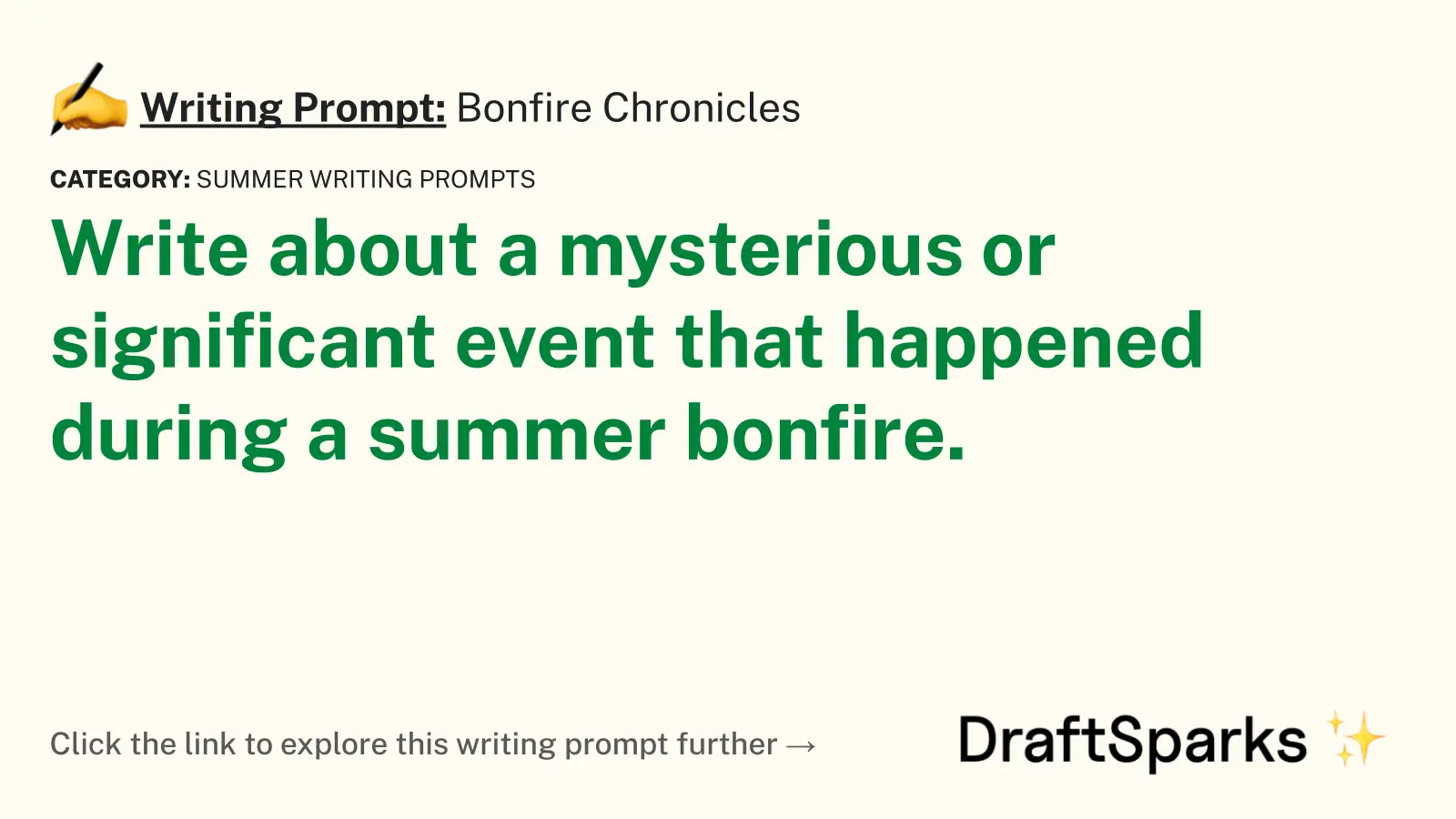 Bonfire Chronicles