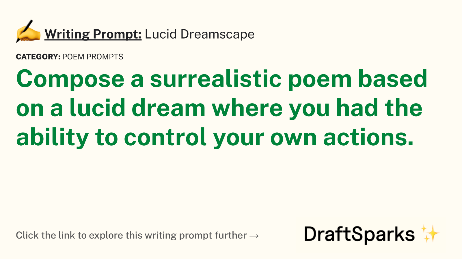 Lucid Dreamscape