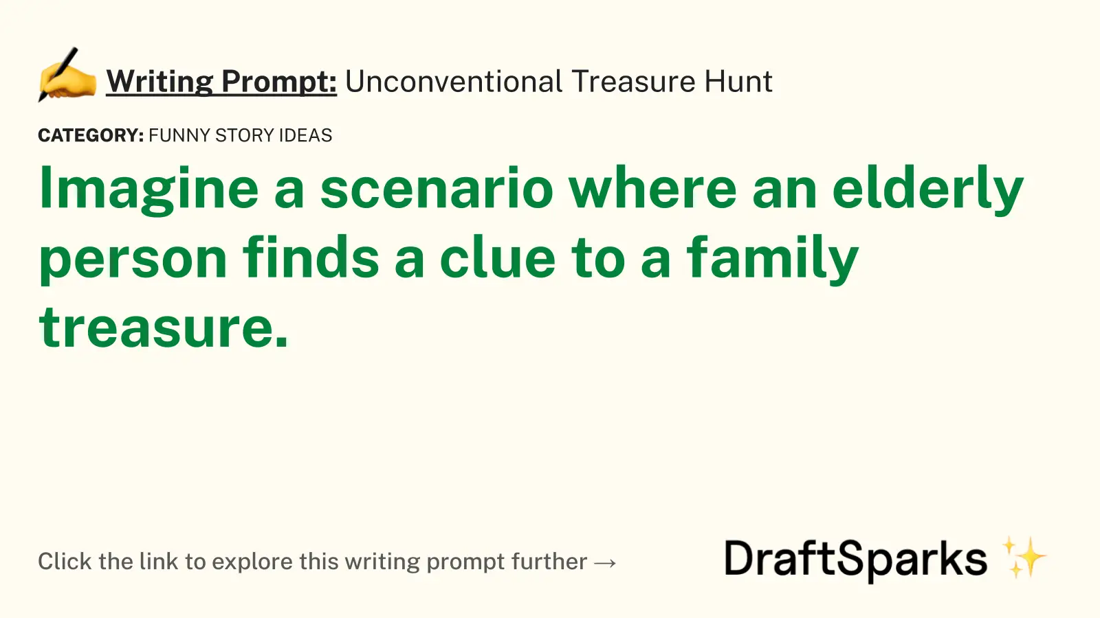 Unconventional Treasure Hunt