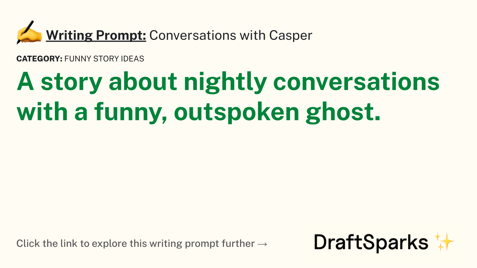 Conversations with Casper