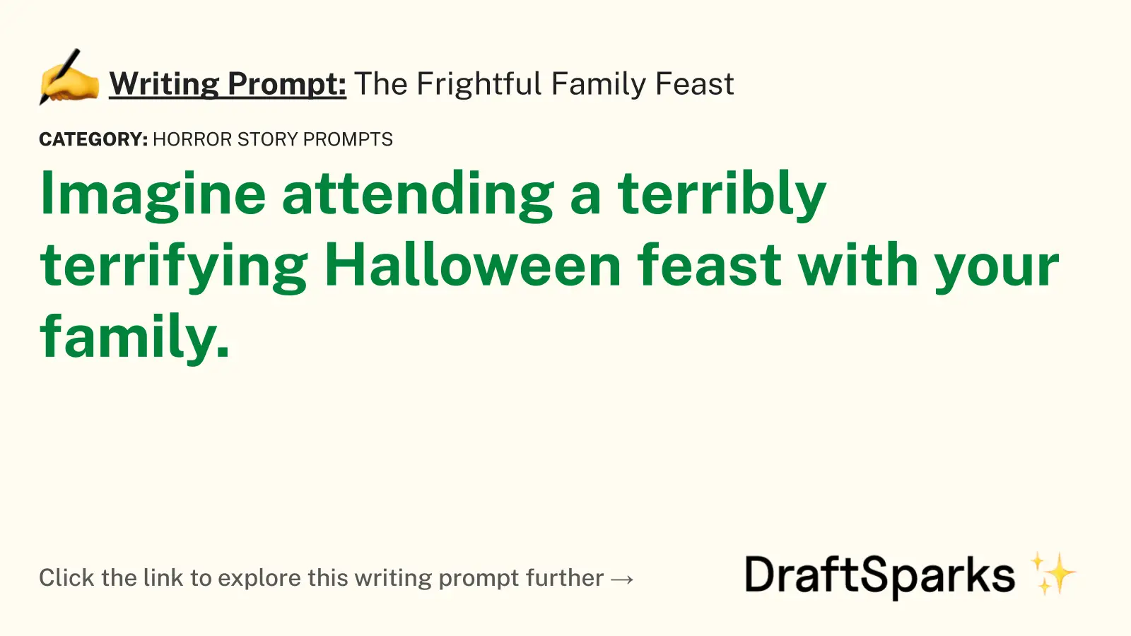 The Frightful Family Feast