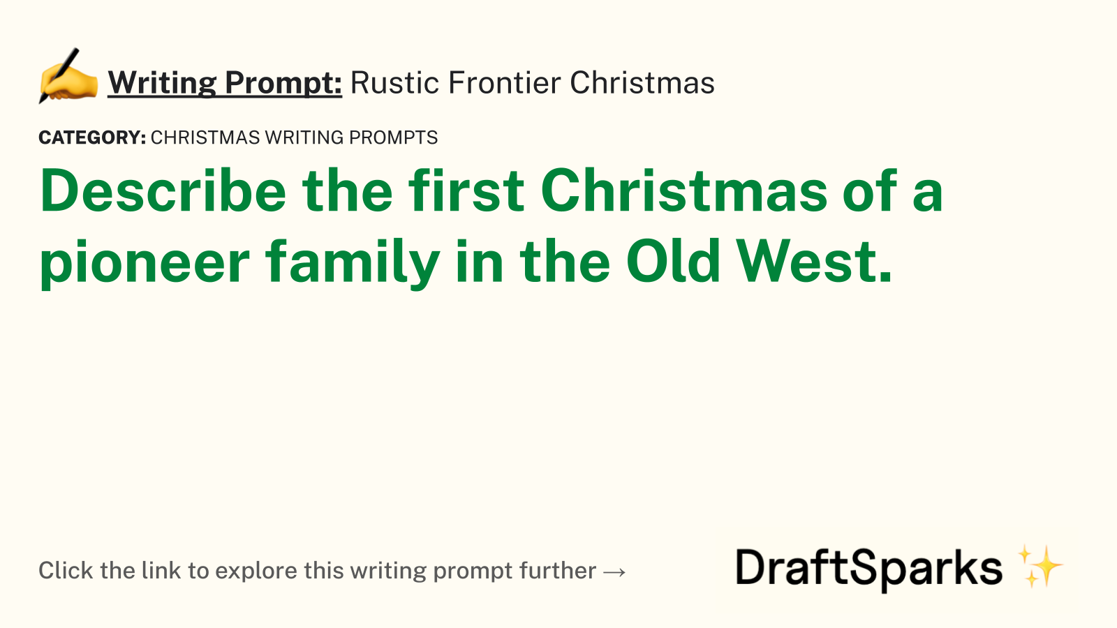 Rustic Frontier Christmas