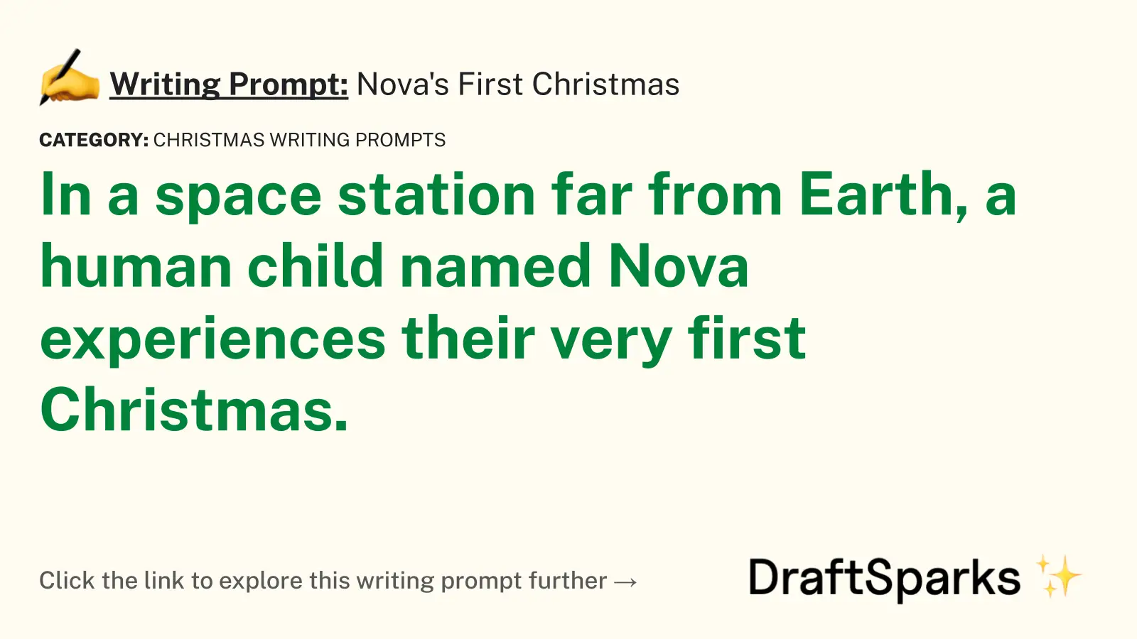 Nova’s First Christmas