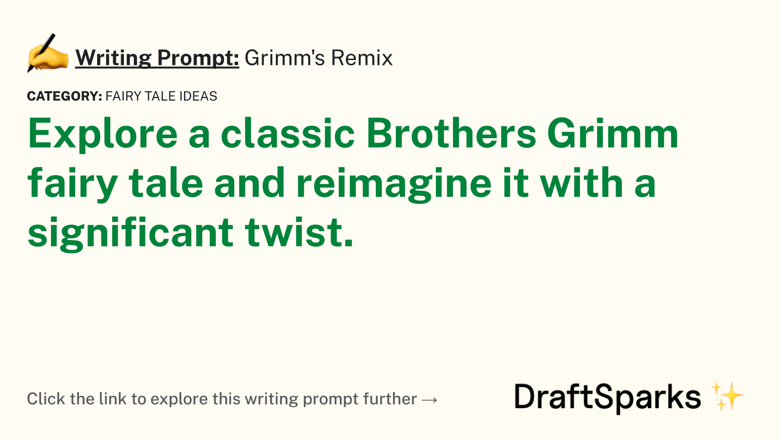 Grimm’s Remix