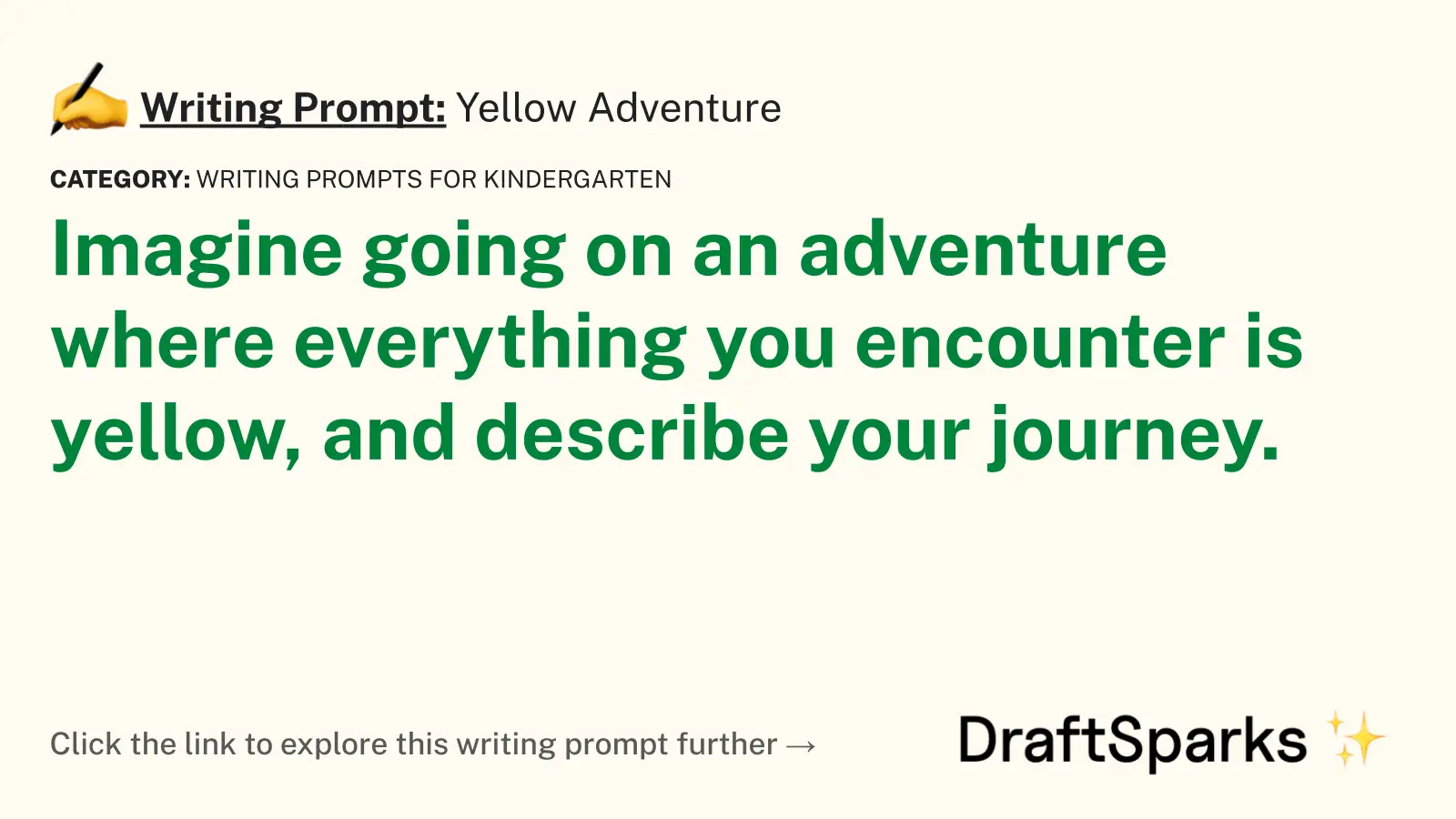 Yellow Adventure