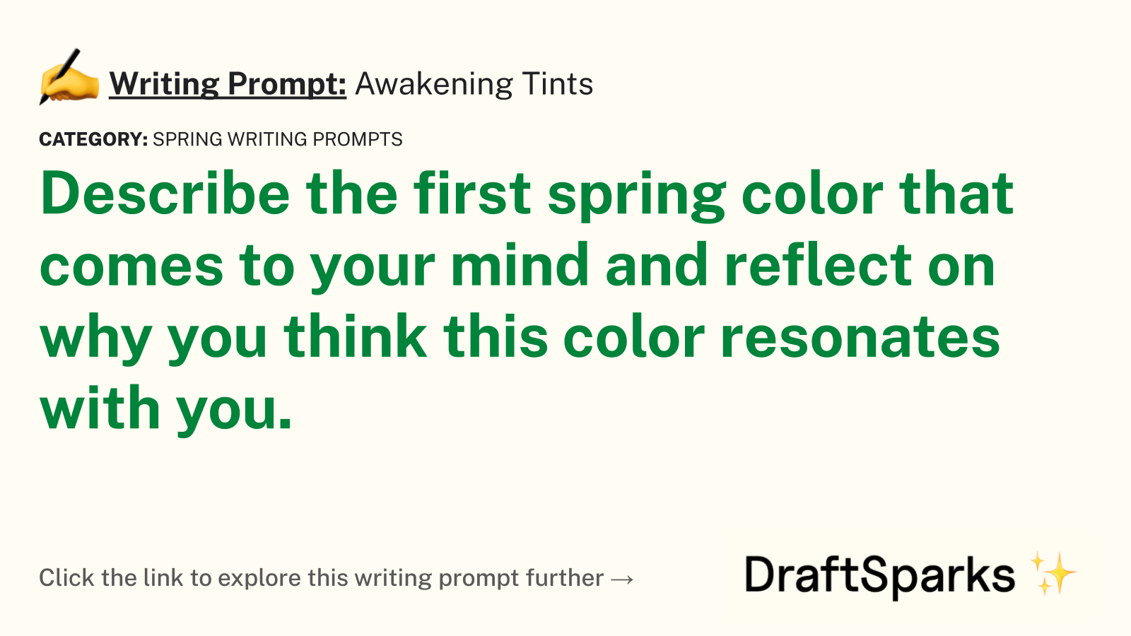Awakening Tints