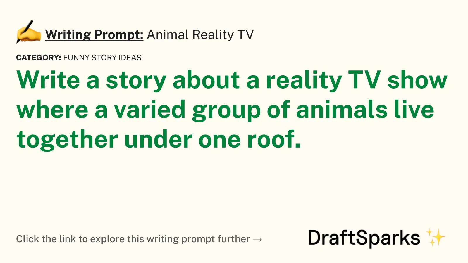 Animal Reality TV