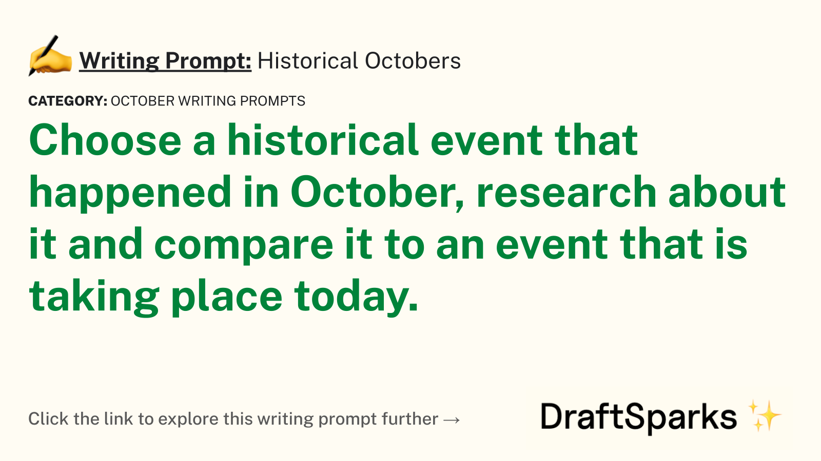 Historical Octobers