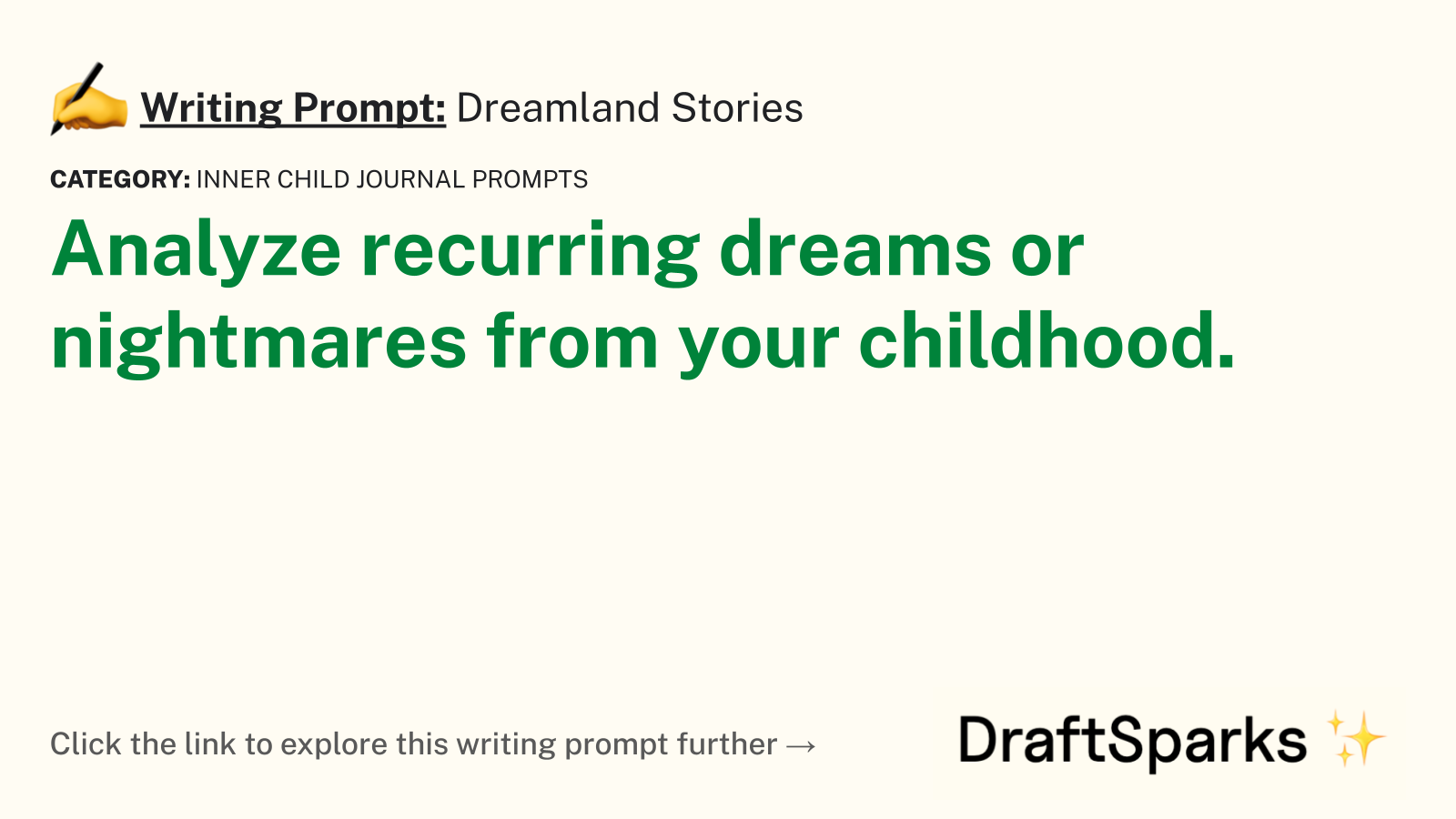 Dreamland Stories