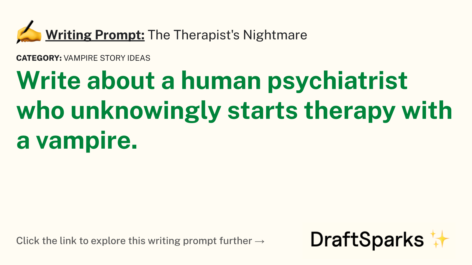 The Therapist’s Nightmare