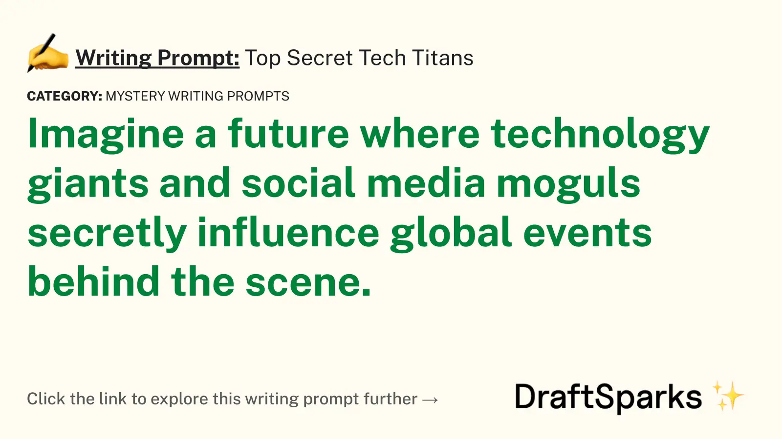 Top Secret Tech Titans