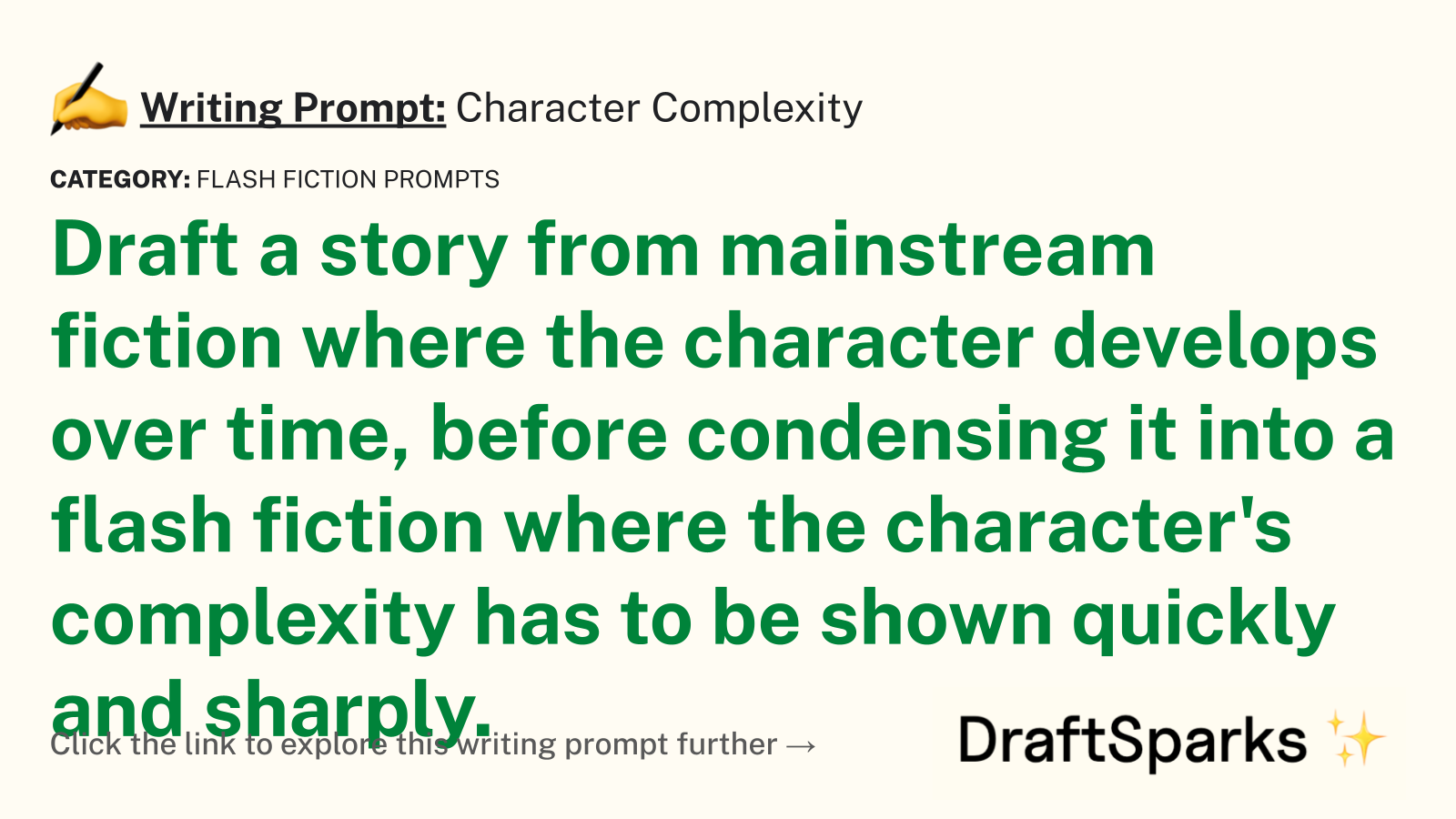 Character Complexity