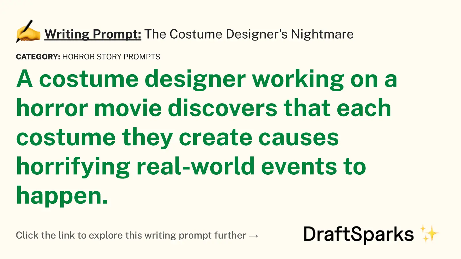 The Costume Designer’s Nightmare