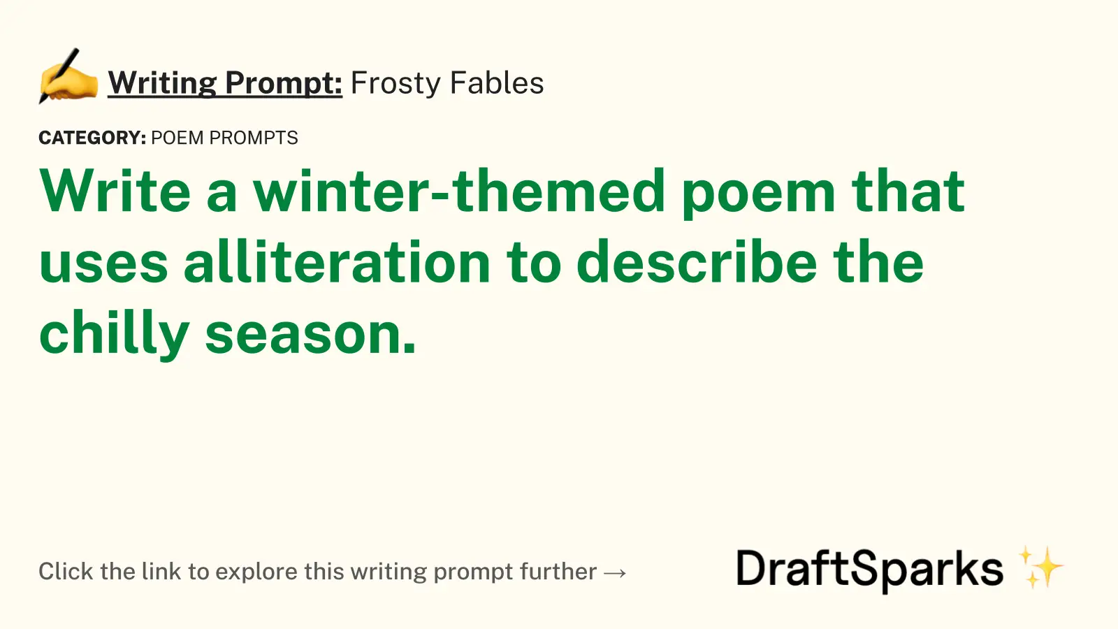 Frosty Fables