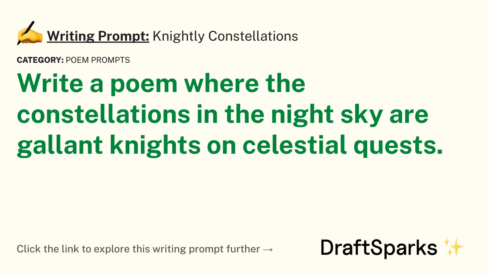 Knightly Constellations