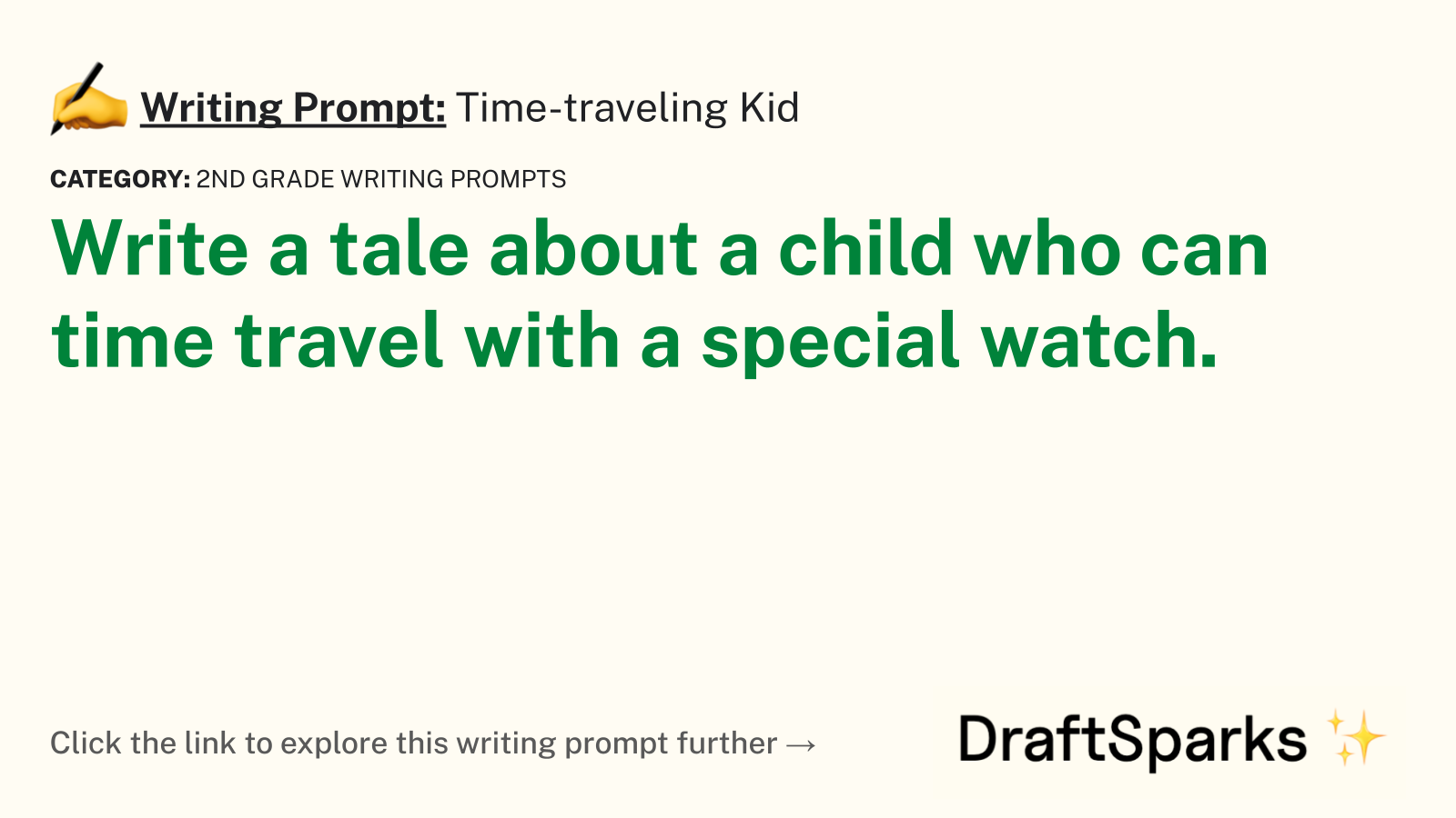 Time-traveling Kid