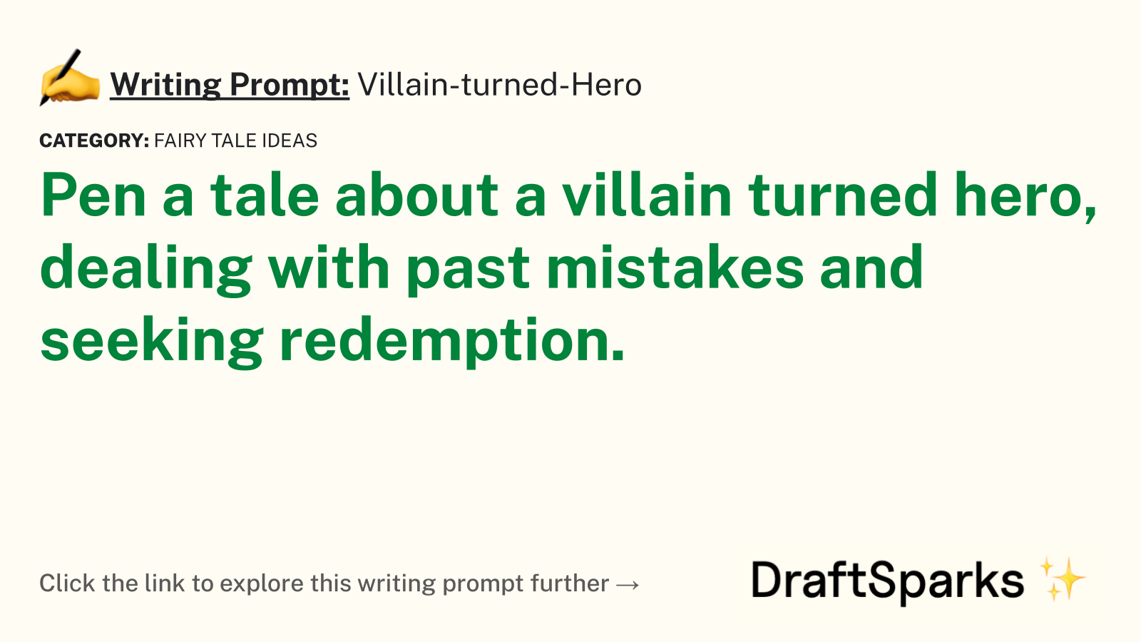 Villain-turned-Hero