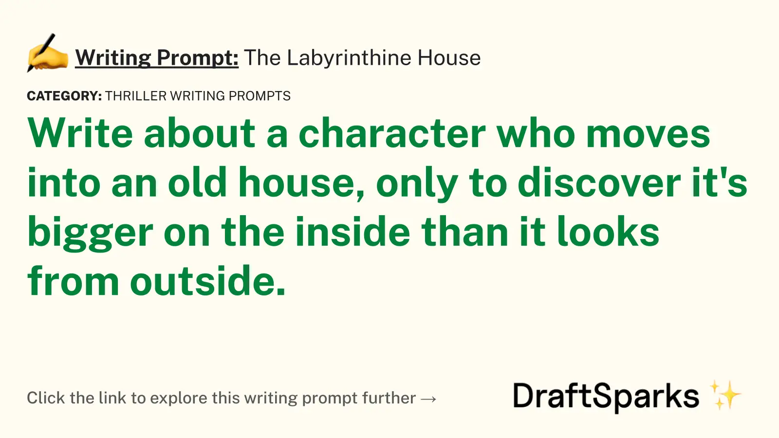 The Labyrinthine House