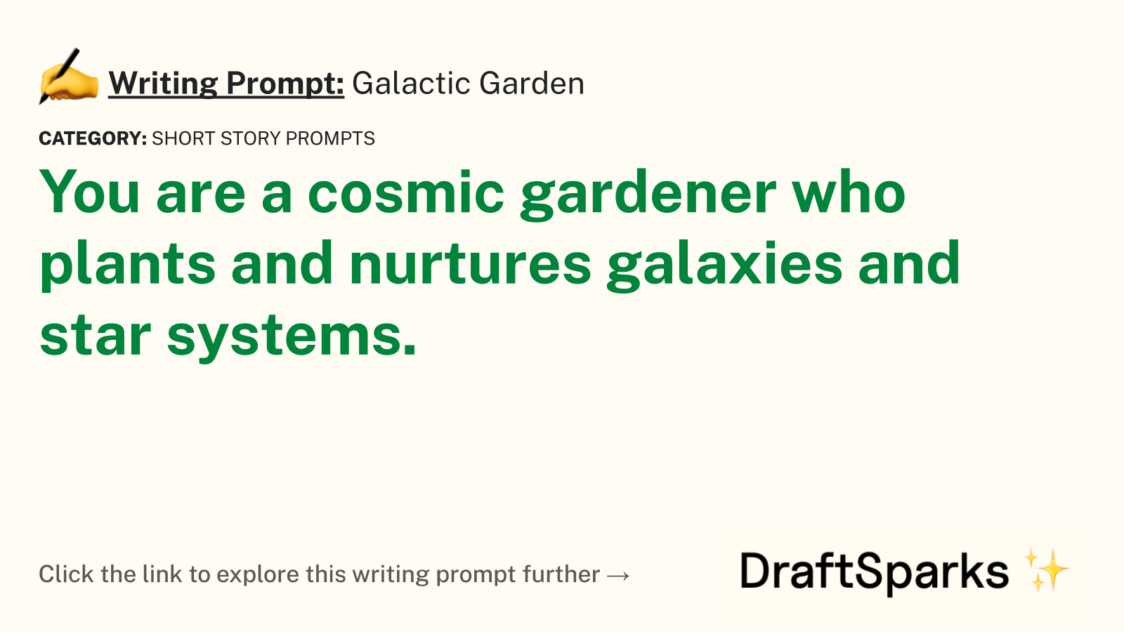Galactic Garden