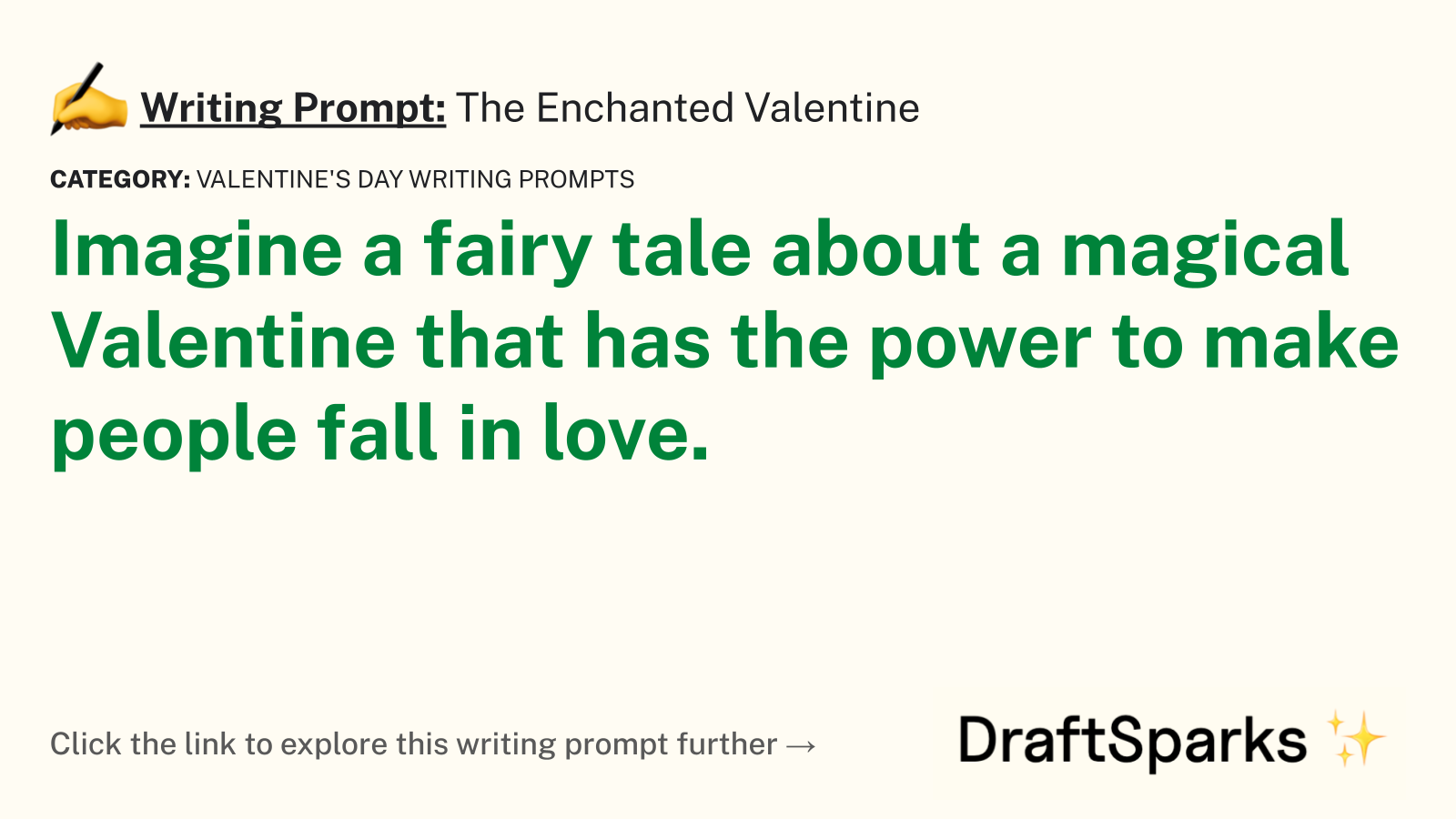 The Enchanted Valentine