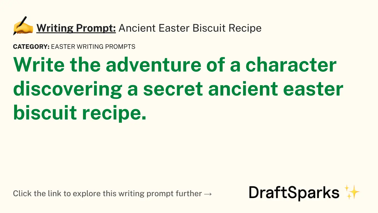 Ancient Easter Biscuit Recipe