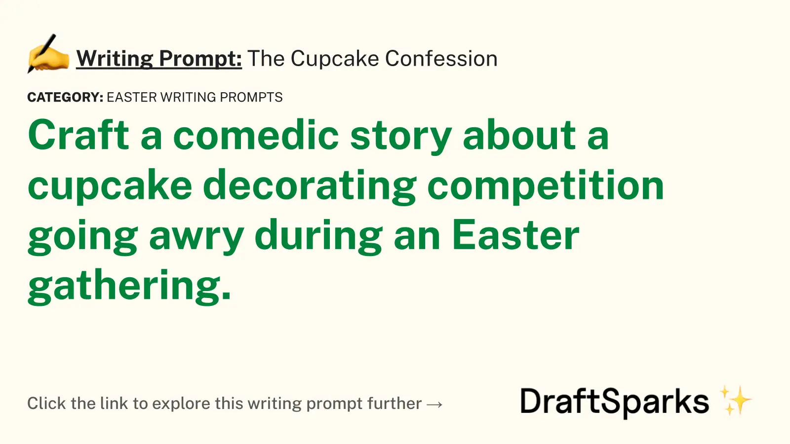 The Cupcake Confession