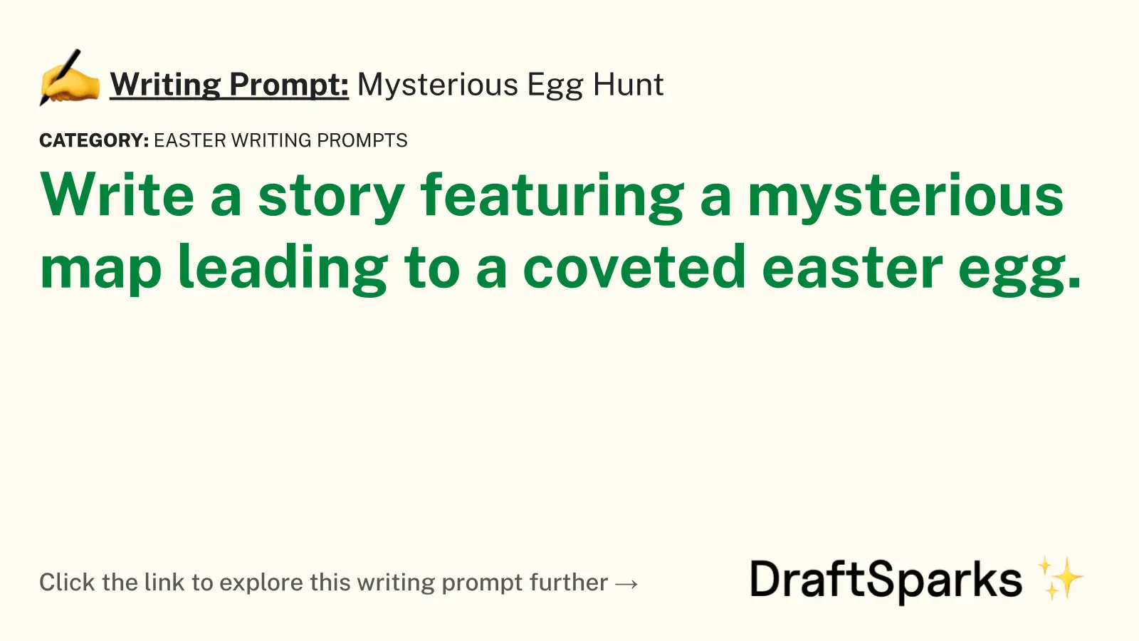 Mysterious Egg Hunt