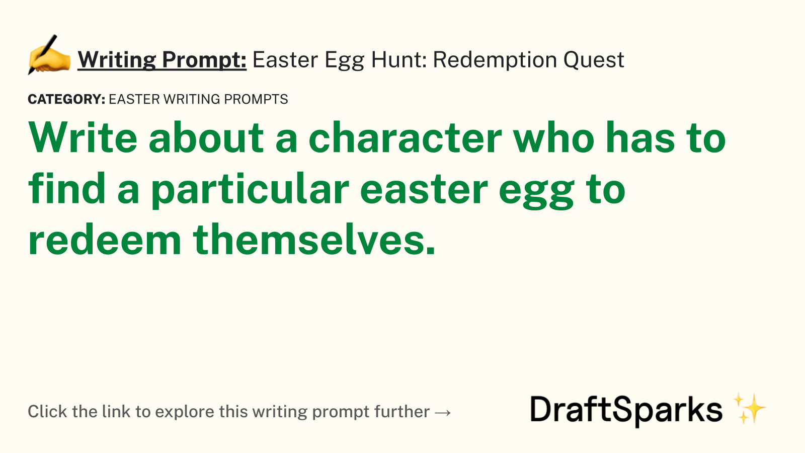 Easter Egg Hunt: Redemption Quest