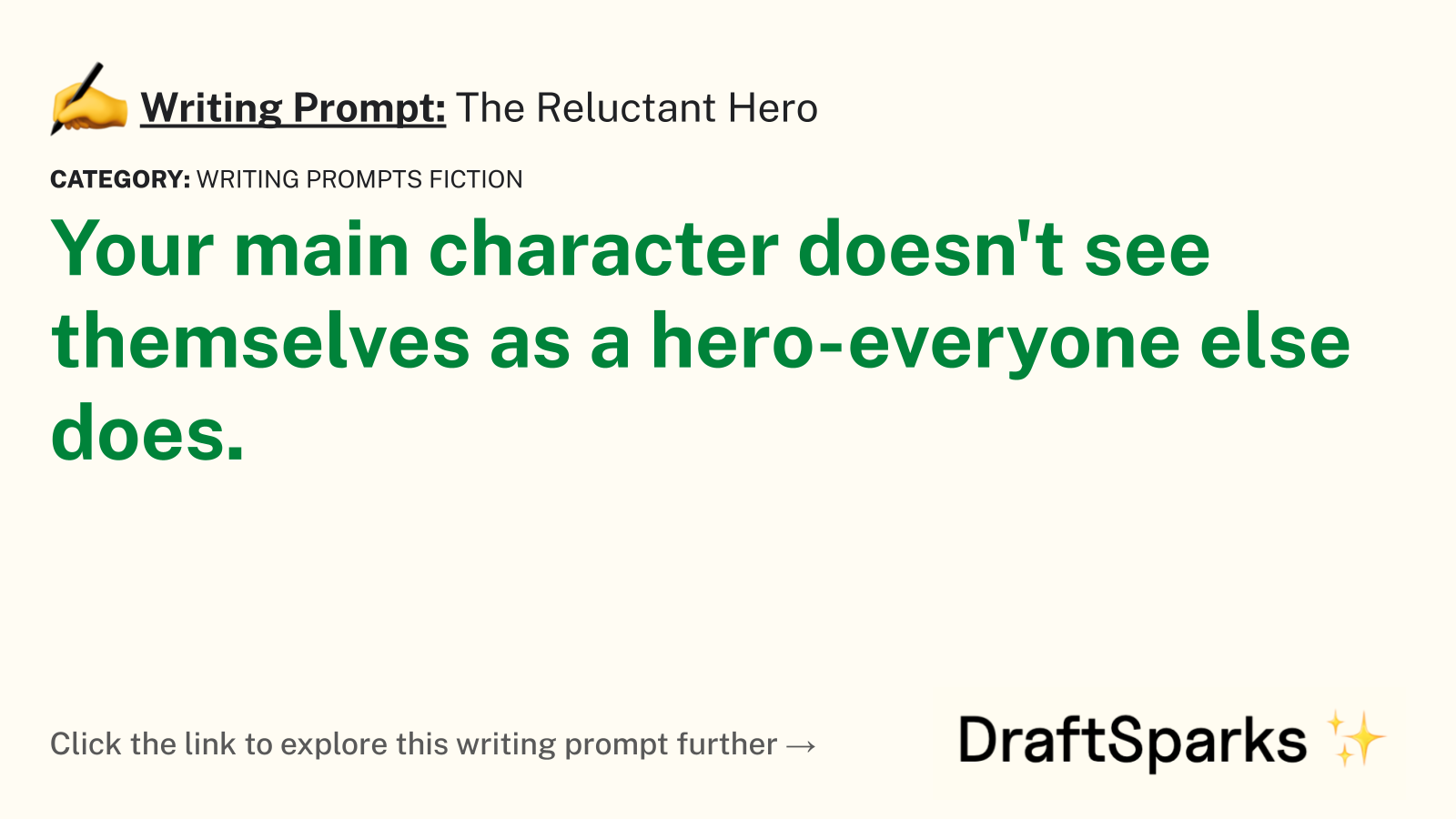 The Reluctant Hero