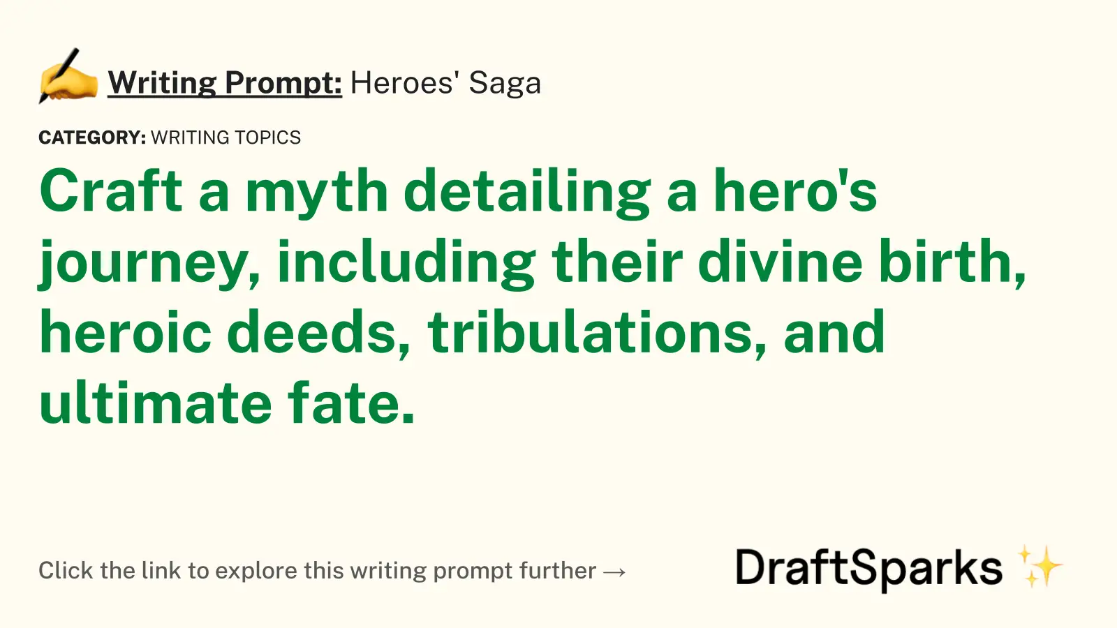 Heroes’ Saga