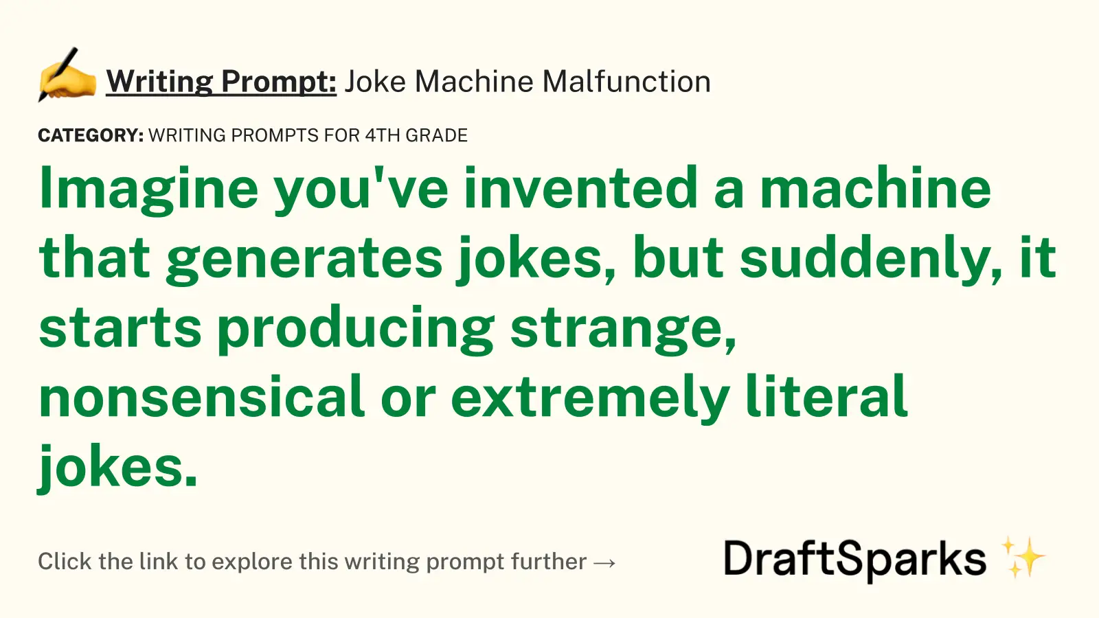 Joke Machine Malfunction
