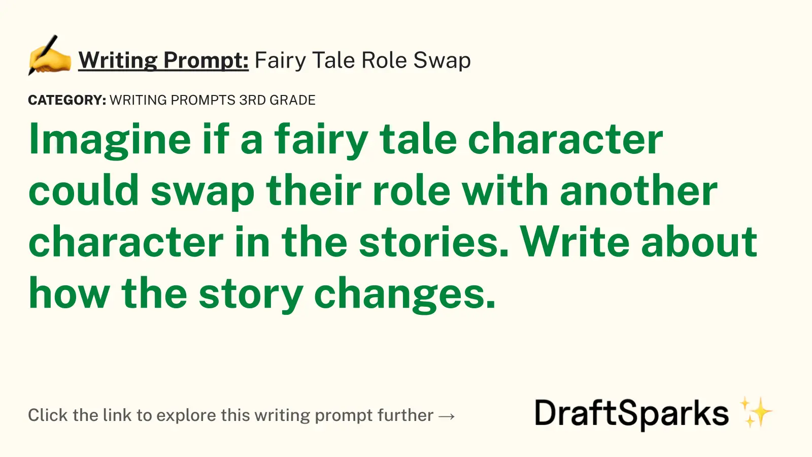 Fairy Tale Role Swap