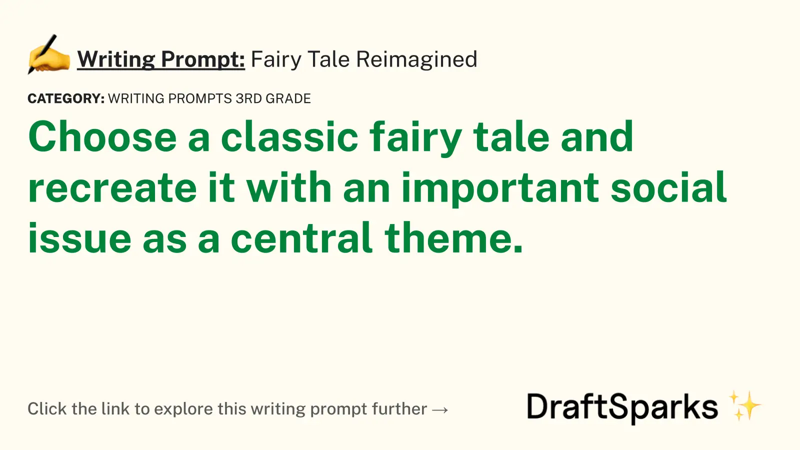 Fairy Tale Reimagined