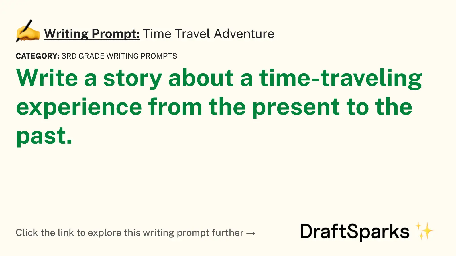 Time Travel Adventure