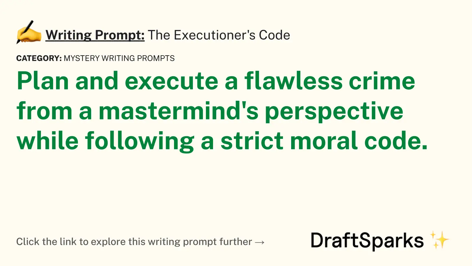 The Executioner’s Code