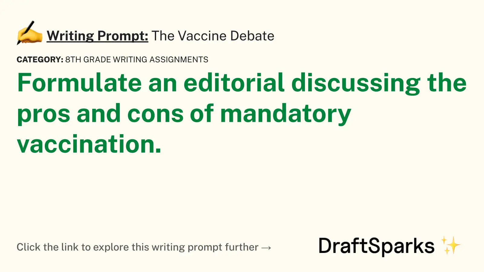 The Vaccine Debate