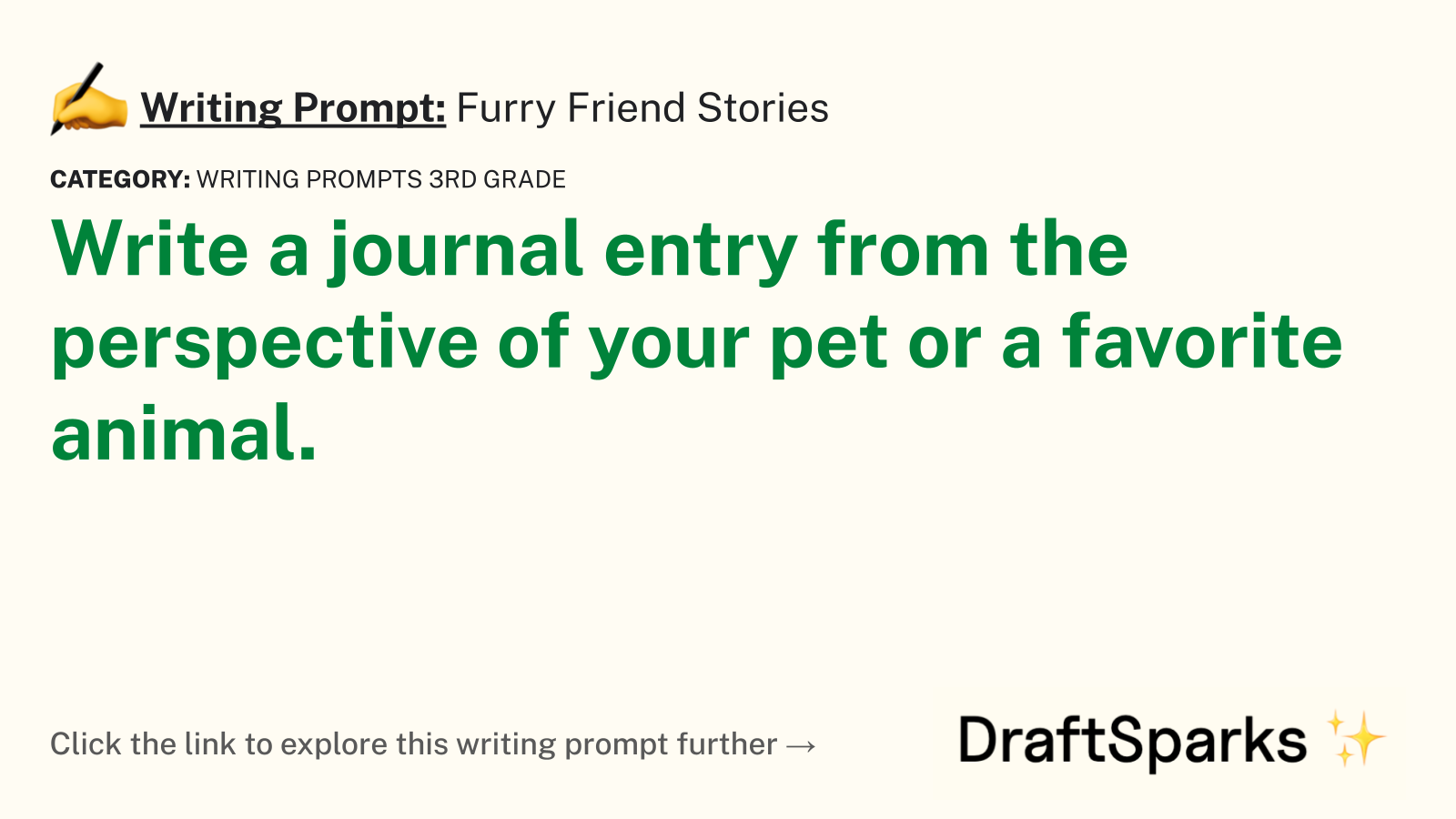 Furry Friend Stories