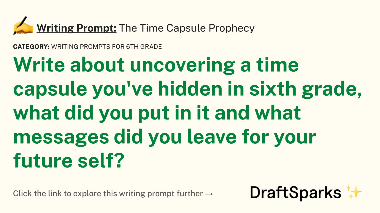 The Time Capsule Prophecy