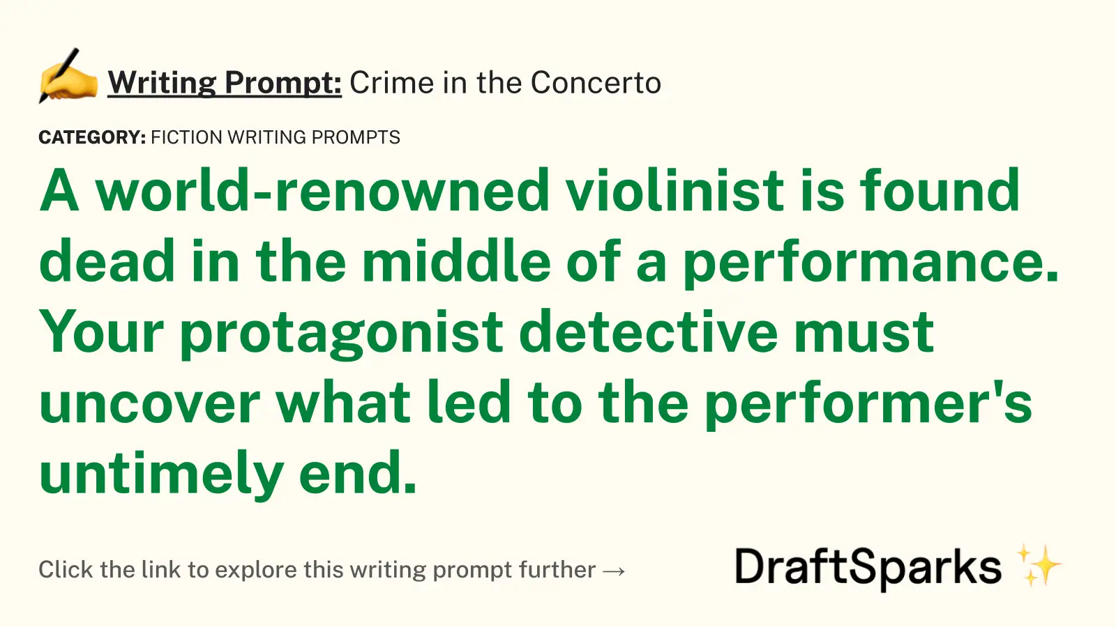 Crime in the Concerto