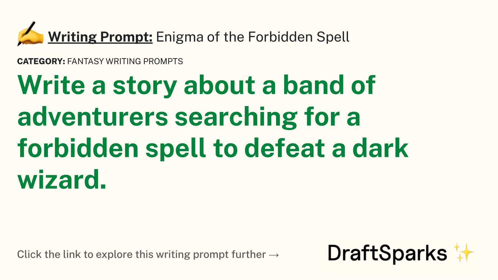 Enigma of the Forbidden Spell