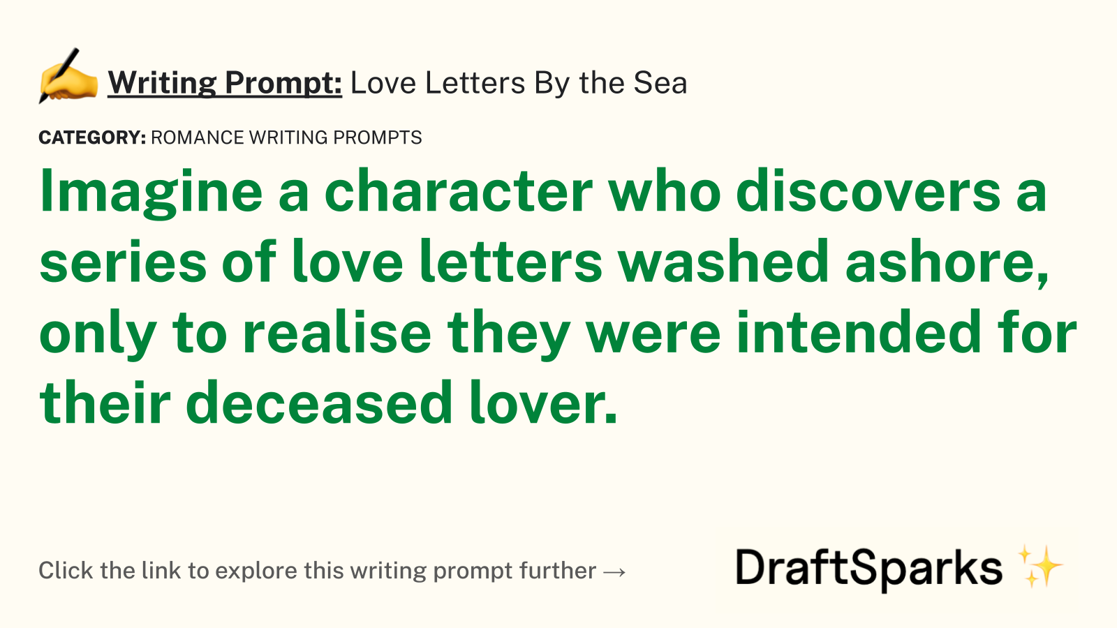Love Letters By the Sea