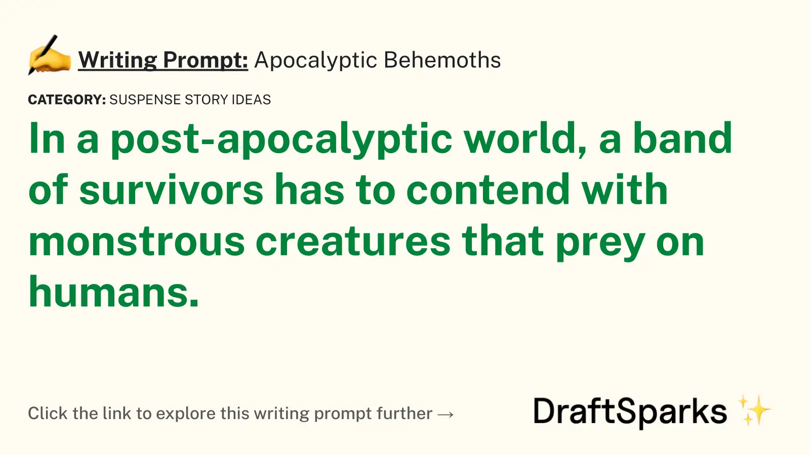 Apocalyptic Behemoths