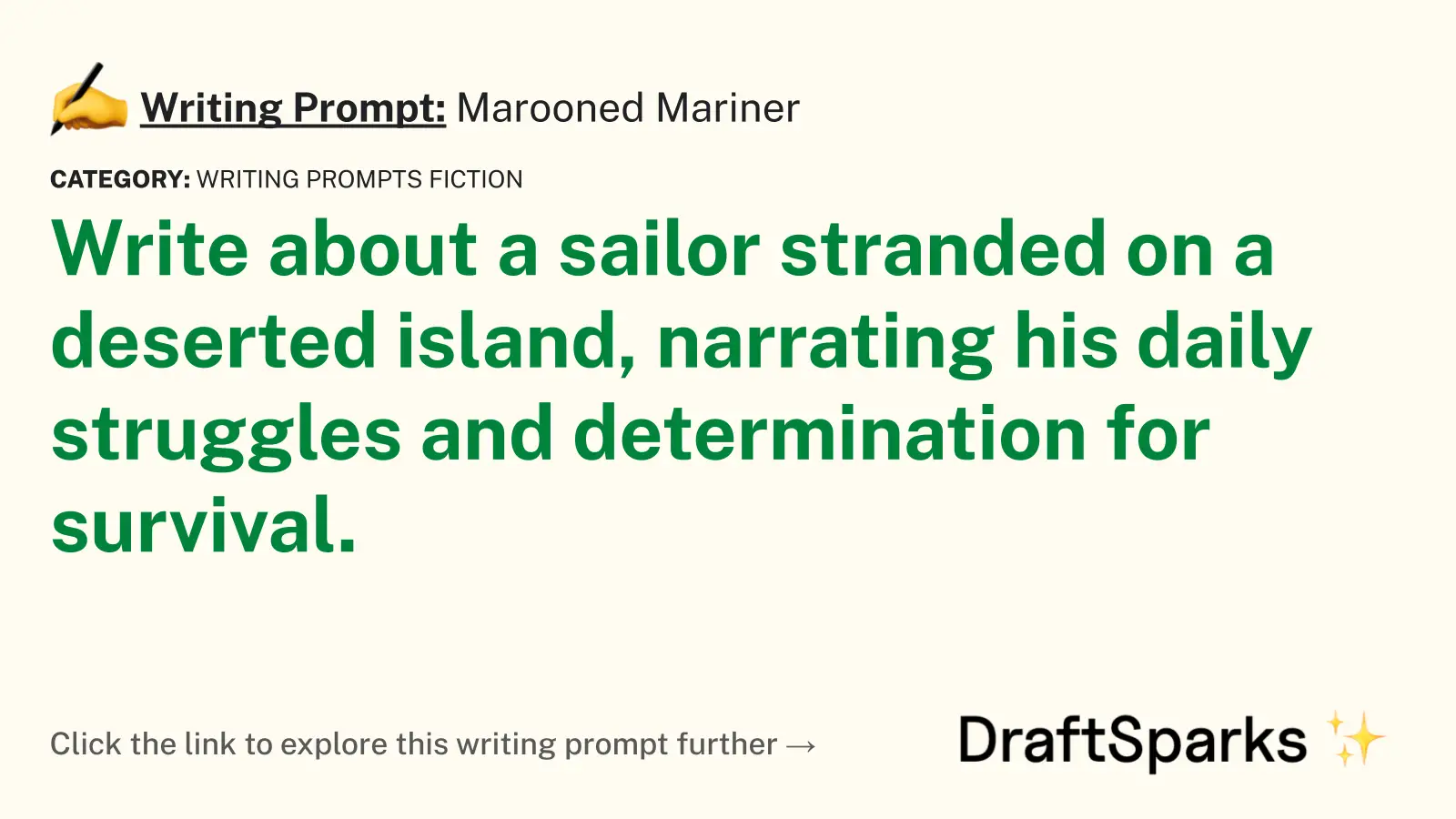Marooned Mariner