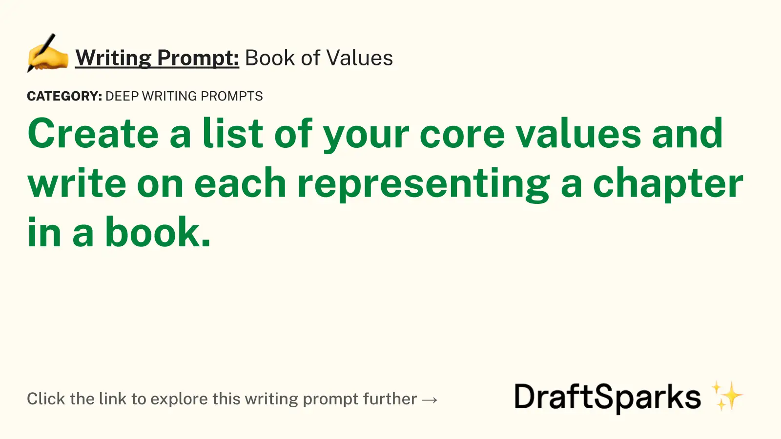 Book of Values