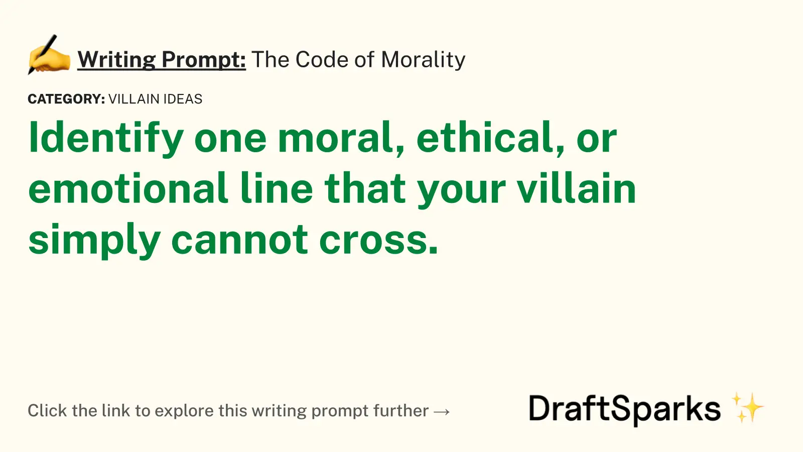 The Code of Morality